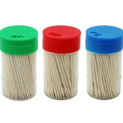 Sale 3 boites cure-dents bambou x200 Vaisselle, Art De La Table·Couverts, Ménagère