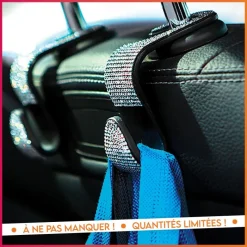 Clearance 2 crochets auto bling Automobile