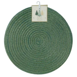 New 4 sets de table vert a paillette Vaisselle, Art De La Table·Accessoires De Table