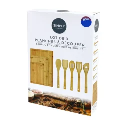 Outlet 5 ustensiles 3 planches Ustensiles, Accessoire De Cuisine