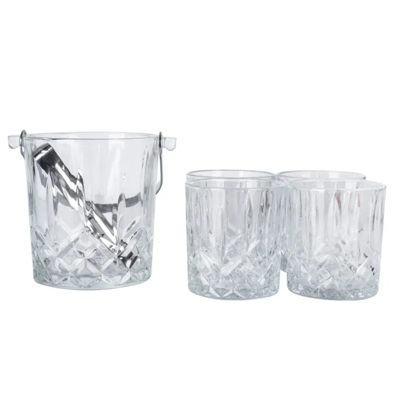 Clearance 4 verres 340ml + seau a glacon Vaisselle, Art De La Table·Verre