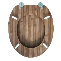 Online Abattant wc effet bois bambou Accessoire Wc