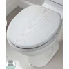 Best Abattant wc mdf effet bois blanc Accessoire Wc