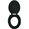 Best Abattant wc mousse noir 36x39cm Accessoire Wc