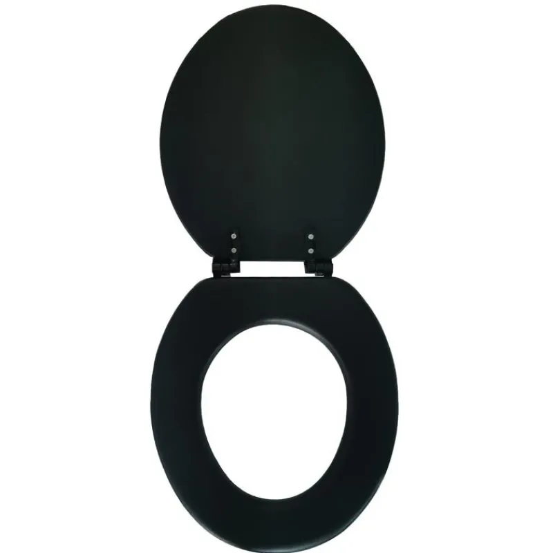 Best Abattant wc mousse noir 36x39cm Accessoire Wc