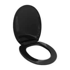 Outlet Abattant wc noir 36x45cm Accessoire Wc