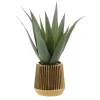 Online Aloe pot strie or Fleur, Plante Artificielle
