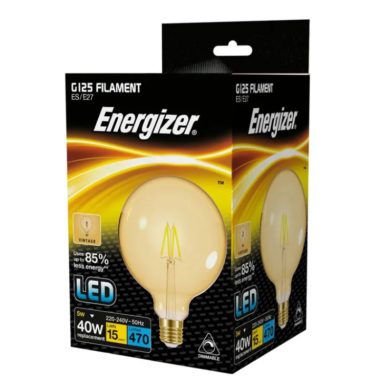 Outlet Ampoule vintage g125 e27 energiz Ampoule