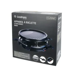 Hot Appareil raclette 6 personnes Cuisine|Petit Électroménager