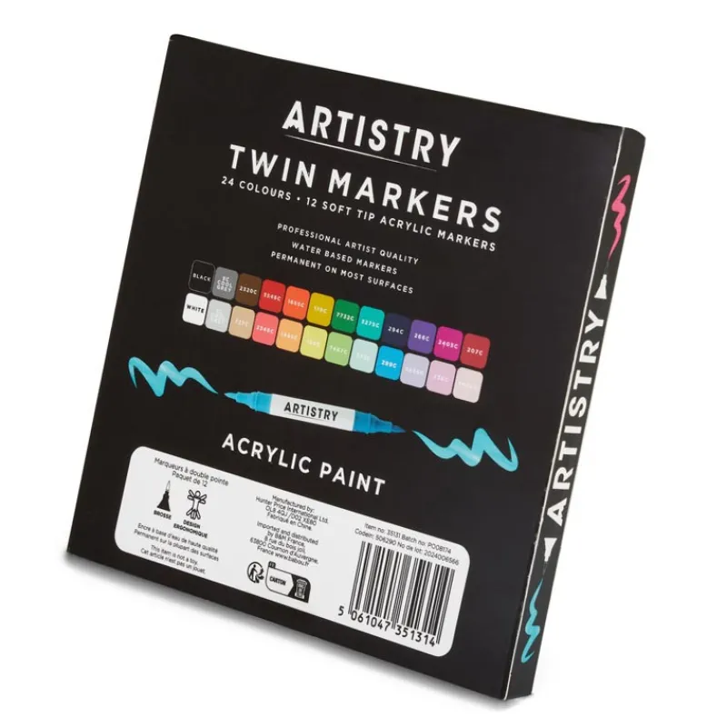 Hot twin marker acrylique Enfant Loisirs Créatifs|Loisirs Créatifs