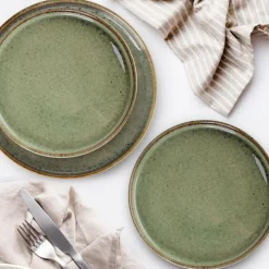 Outlet Assiette dessert 20cm vert Vaisselle, Art De La Table·Assiette, Service
