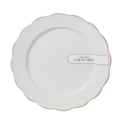 Discount Assiette plate blanc lisere Vaisselle, Art De La Table·Assiette, Service