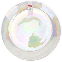 Assiette plate en verre irrise Vaisselle, Art De La Table·Assiette, Service