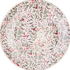 Sale Assiette plate fleurie noel Vaisselle, Art De La Table·Assiette, Service