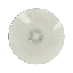 Assiette striee d26cm plastique Vaisselle Jetable