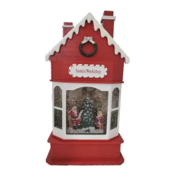 Discount Atelier du pere noel led et pail Village De Noël