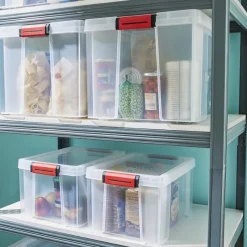 New Bac 45l clip'n store transparent Rangement