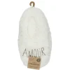 Online Ballerine sherpa avec broderie Chaussons