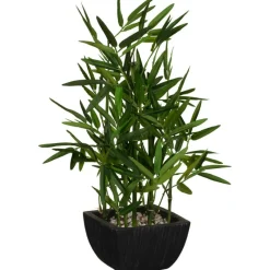 New Bambou artificiel en pot Fleur, Plante Artificielle