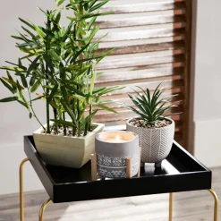 New Bambou artificiel en pot Fleur, Plante Artificielle