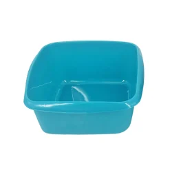 Outlet Bassine carree 8l gris bleu Rangement