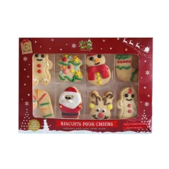 Biscuits de noel pour chien 80g Alimentation Chien