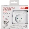 Best Bloc multiprise 4 prises +2xusb Rallonge, Multiprise