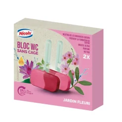 Discount Blocs wc x2 jardin fleuris Nettoyant Ménager