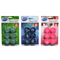 Discount Blocs wc chasse d'eau x6 Nettoyant Ménager