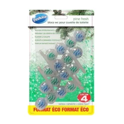 Sale Blocs wc x4 ocean ou pin Nettoyant Ménager