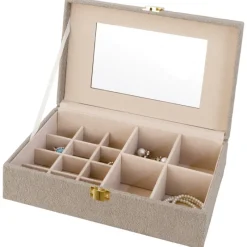 Best Boite a bijoux miroir teddy Accessoire Salle De Bain