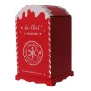Sale Boite aux lettre rouge en bois h Décoration