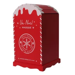 Sale Boite aux lettre rouge en bois h Décoration