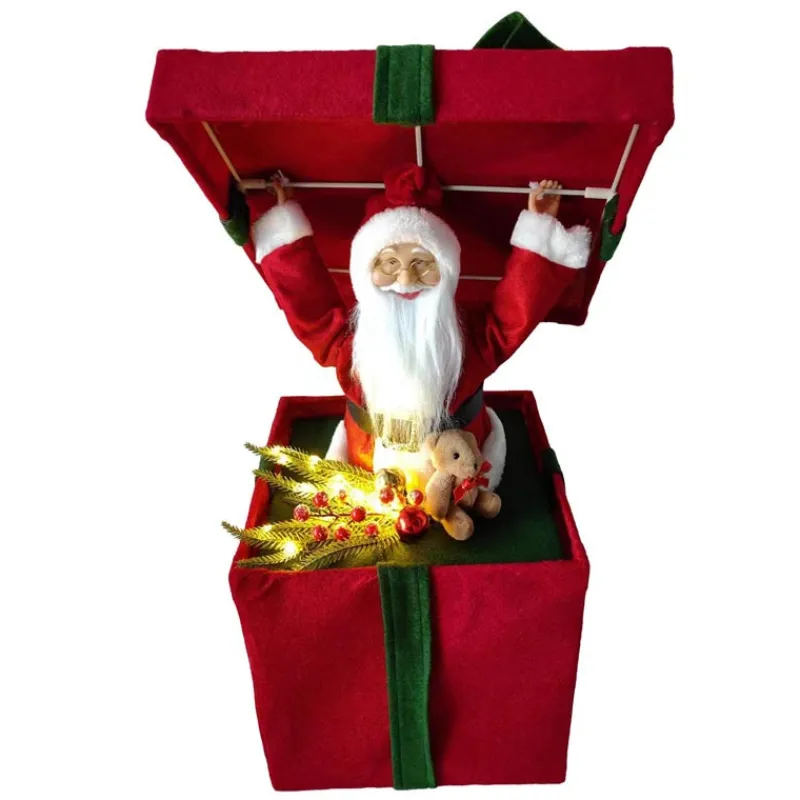 Online Boite cadeaux avec pere noel ret Automate
