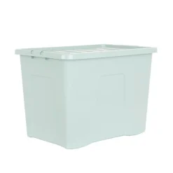 Hot Boite 80l couvercle vert sauge Rangement