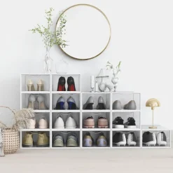 Sale Boites rangement chaussures x4 Rangement