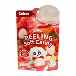Outlet Bonbon a peler litchi 75g Confiserie·Bonbon, Chewing-Gum
