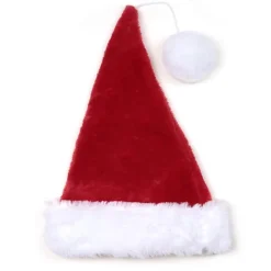 Best Bonnet du pere noel deluxe Textile, Déguisement