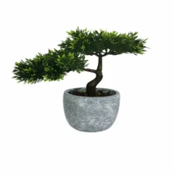 Discount Bonsai pot beton Fleur, Plante Artificielle