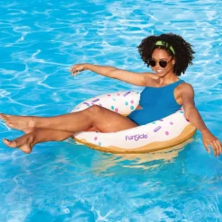 Sale Bouee gonflable donut d107cm Enfant Jeu Gonflable|Jeu D'Extérieur·Jeu Gonflable