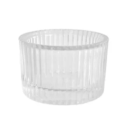 Online Bougeoir verre strie Bougie, Senteur