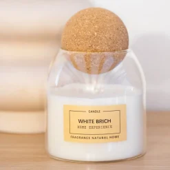 New Bougie boule liege Bougie, Senteur