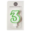 New Bougie chiffre 3 Décoration Et Cotillons|Vaisselle, Déco Festive·Décoration Et Cotillons