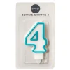 Best Bougie chiffre 4 Décoration Et Cotillons|Vaisselle, Déco Festive·Décoration Et Cotillons