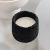 Best Bougie pot ciment noir s Bougie, Senteur
