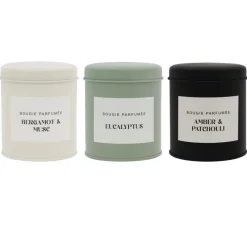 Bougie pot metal Bougie, Senteur