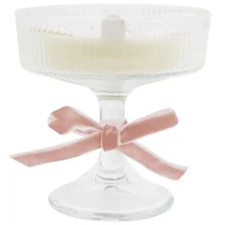 Outlet Bougie verre nAud velours Bougie, Senteur