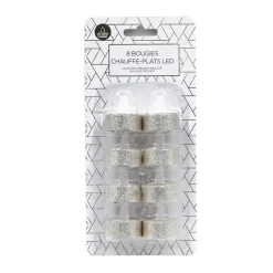 Sale Bougies chauffe plats led x8 dor Bougie, Senteur