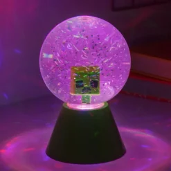 Best Boule a paillettes led minecraft Cadeau Licence