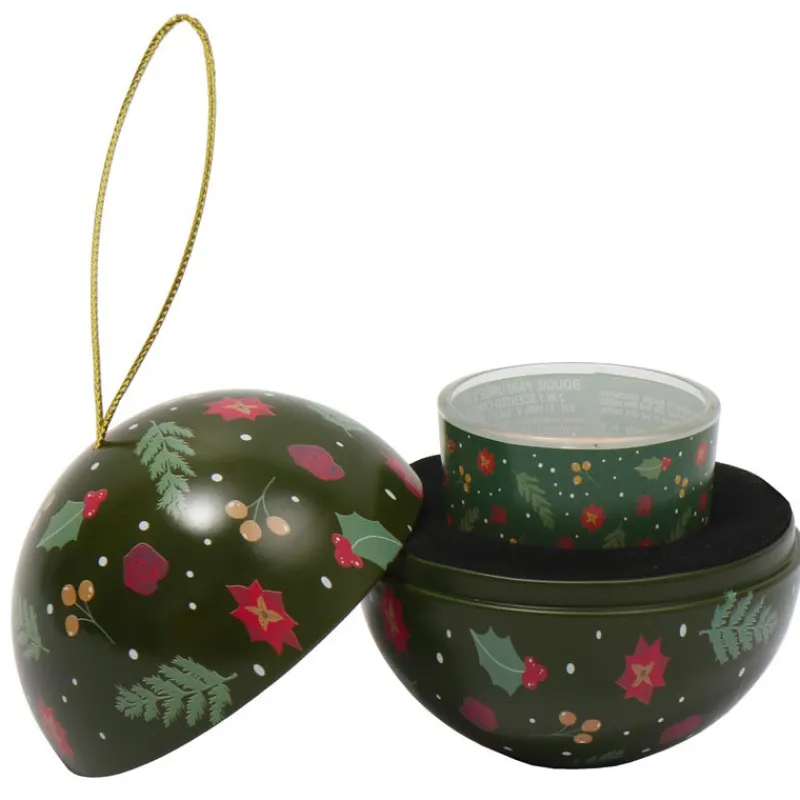 Sale Boule de noel avec bougie parfum Pour Elle